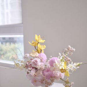 農曆過年特輯：粉金古典盆花（課程報名）